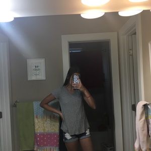 Gray Blouse